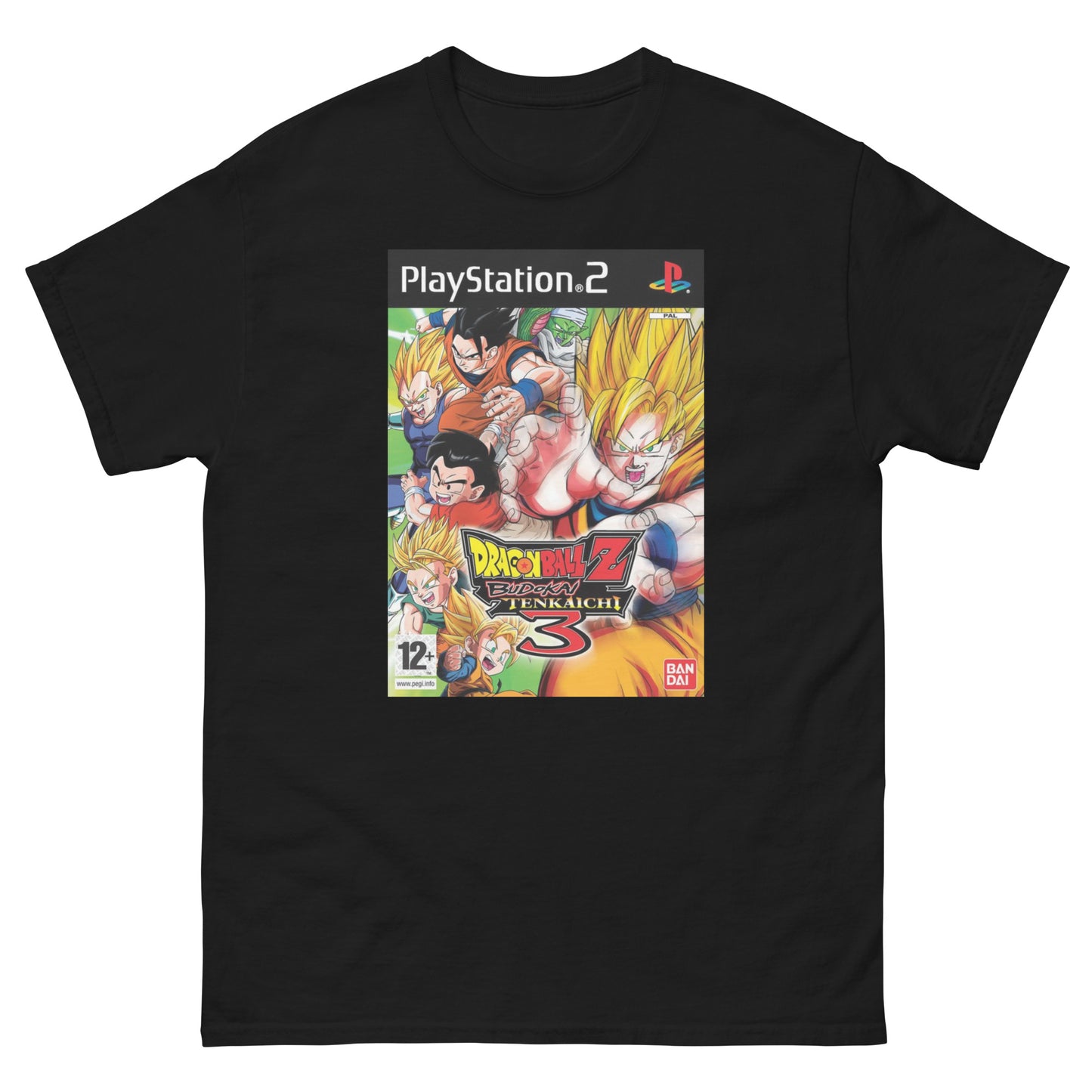 PS2 Dragonball Budokai Tenkaichi 3 Tribute Vintage T-Shirt