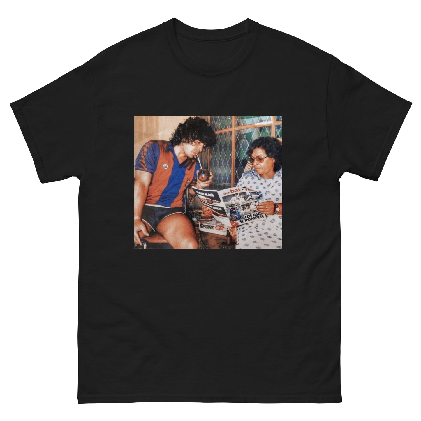 Maradona Vintage T-Shirt Old School Design