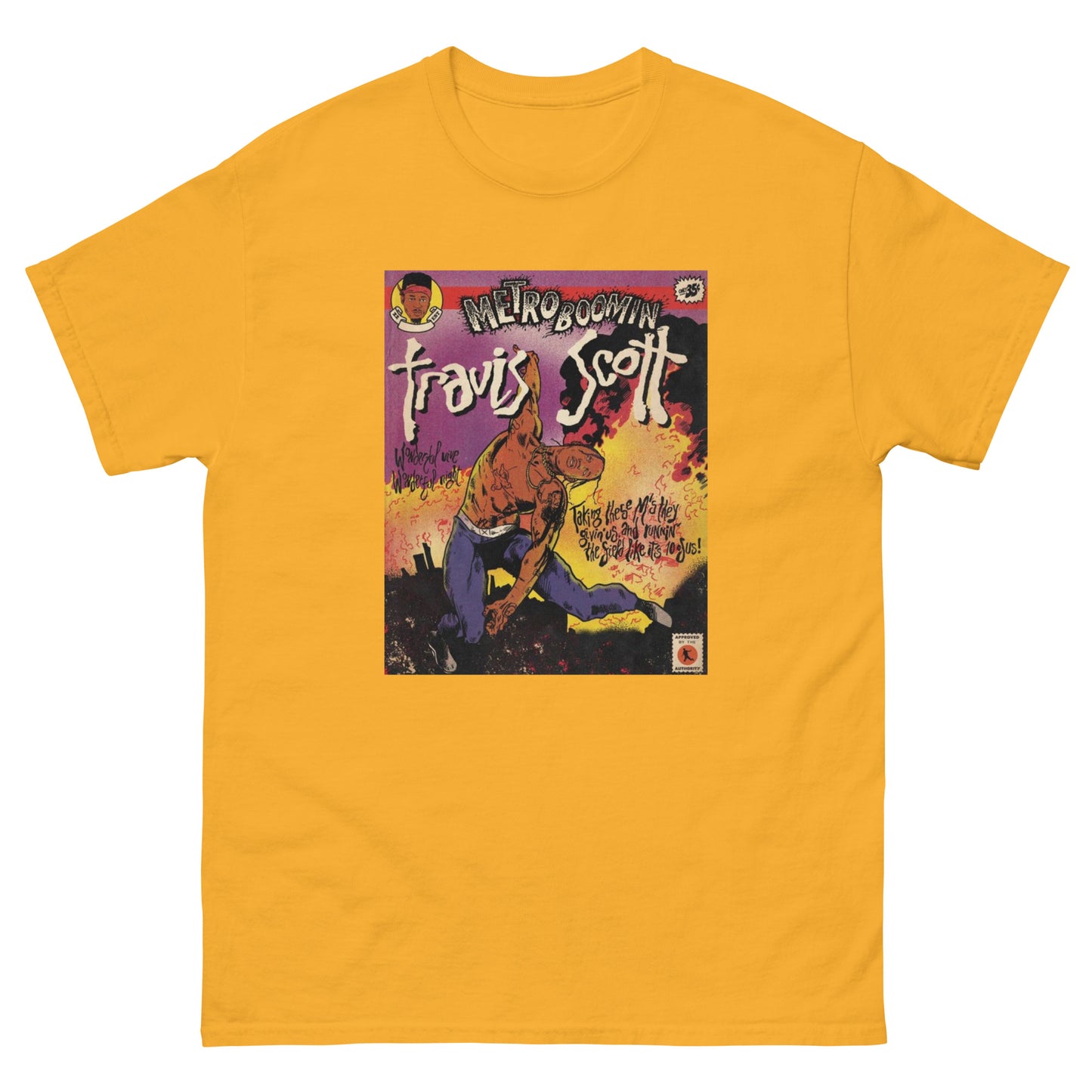 Travis Scott Fantasy Design T-Shirt