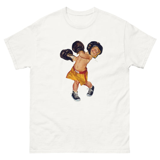 Boxe Cartoon Design T-Shirt